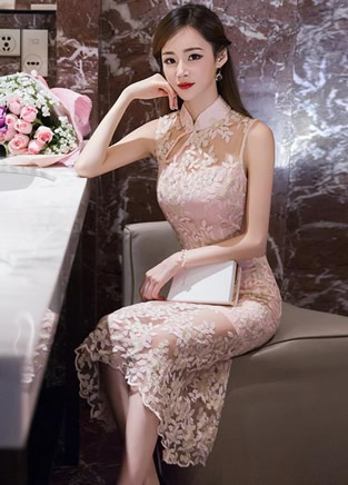 中国旗袍衣冠之美，东方女子大气温婉完美展现
